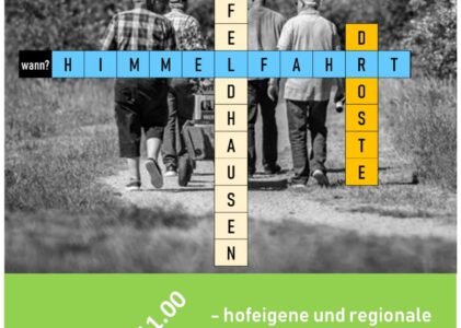 Boxenstopp zu Himmelfahrt am 29.05.2025